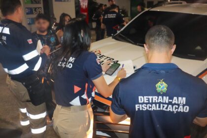 Operação Lei Seca: Detran-AM registra 117 casos de alcoolemia, com duas prisões em Manaus e uma em Parintins
