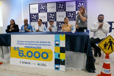 SOLENIDADE PREMIAÇÃO MASCOTE DETRAN PB