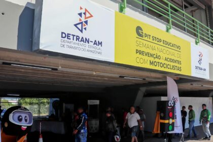Detran-AM e Abraciclo iniciam pit stop educativo para motociclistas nesta quinta-feira
