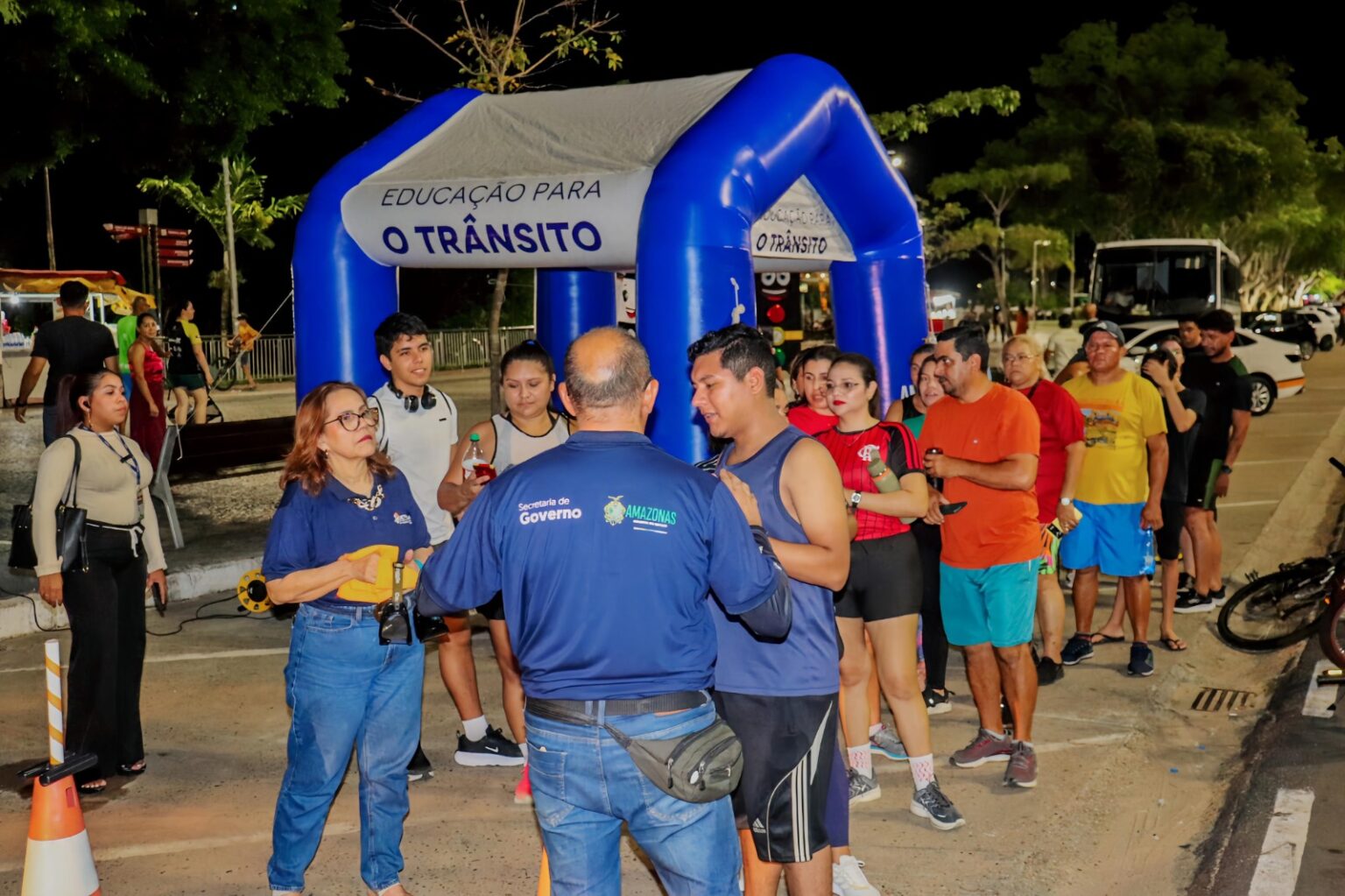 Detran-AM leva ações interativas à Ponta Negra e reforça segurança no trânsito