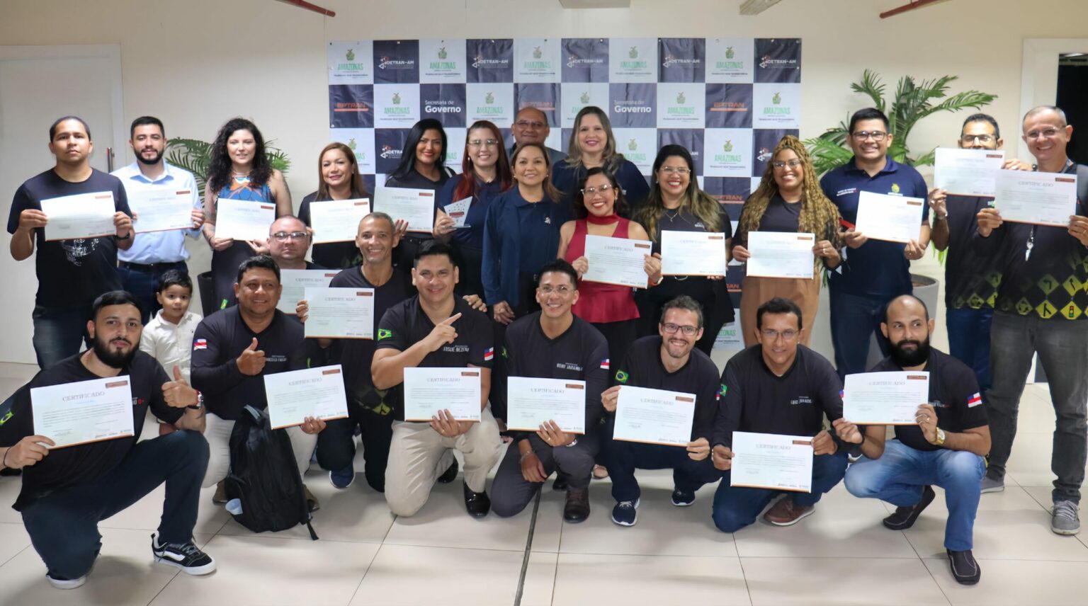 Detran-AM certifica 47 instrutores de trânsito em Manaus